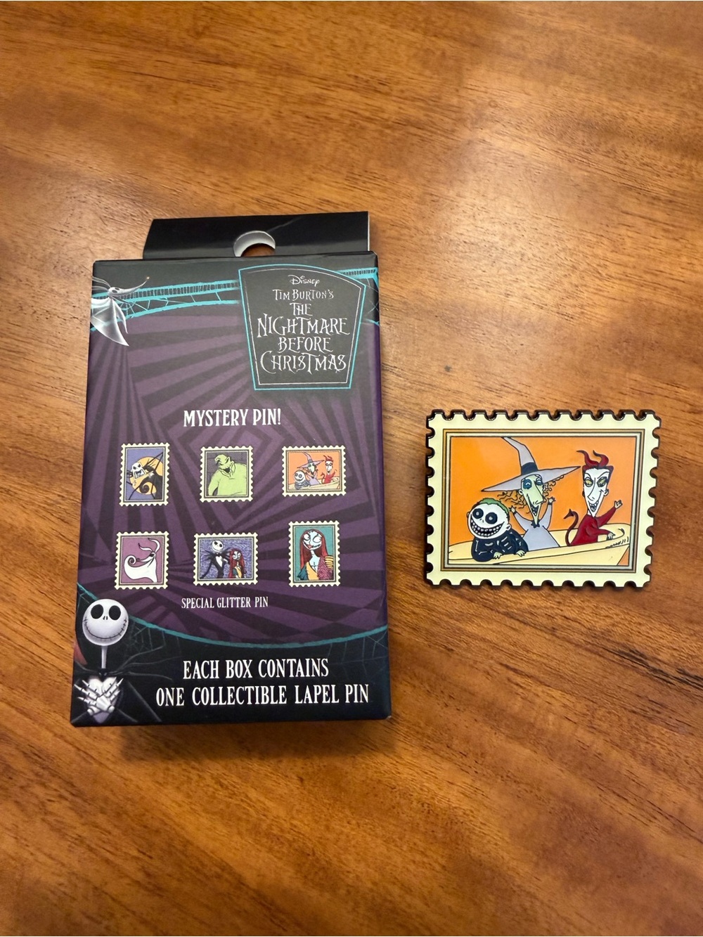 Disney Nightmare before Christmas Lock Shock & Barrel Pin